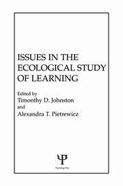 Issues in the Ecological Study of Learning book cover
