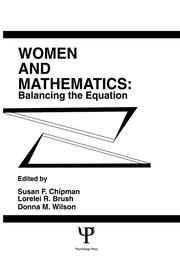 Women and Mathematics: Balancing the Equation book cover