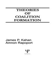 Theories of Coalition Formation book cover