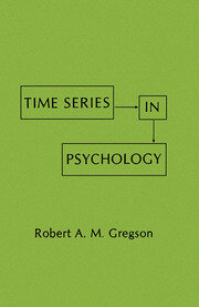 Time Series in Psychology book cover