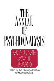The Annual of Psychoanalysis, V. 18 book cover