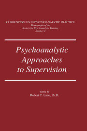 Psychoanalytic Approaches To Supervision book cover