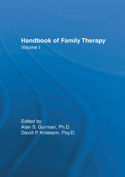 Handbook Of Family Therapy book cover