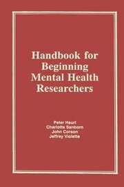 Handbook for Beginning Mental Health Researchers book cover