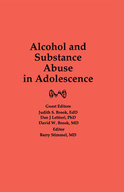 Alcohol and Substance Abuse in Adolescence book cover