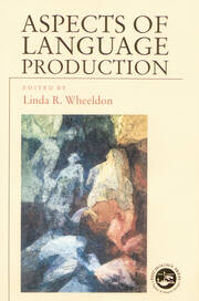 Aspects of Language Production book cover