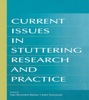 Current Issues in Stuttering Research and Practice book cover