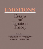 Emotions: Essays on Emotion Theory book cover
