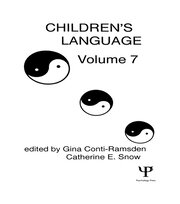 Children's Language: Volume 7 book cover