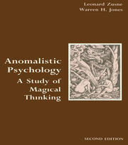 Anomalistic Psychology: A Study of Magical Thinking book cover