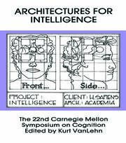 Architectures for Intelligence: The 22nd Carnegie Mellon Symposium on Cognition book cover