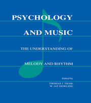 Psychology and Music: The Understanding of Melody and Rhythm book cover