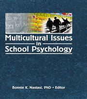 Multicultural Issues in School Psychology book cover