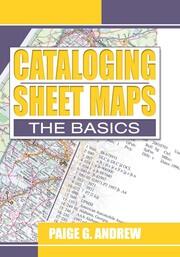 Cataloging Sheet Maps: The Basics book cover