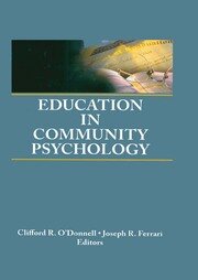 Education in Community Psychology: Models for Graduate and Undergraduate Programs book cover