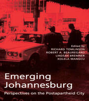 Emerging Johannesburg book cover