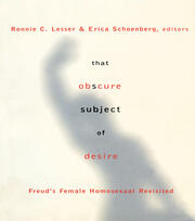 That Obscure Subject of Desire: Freud's Female Homosexual Revisited book cover