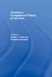 Towards a Competence Theory of the Firm book cover