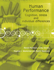 Human Performance: Cognition, Stress and Individual Differences book cover