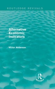 Alternative Economic Indicators (Routledge Revivals) book cover