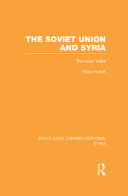 The Soviet Union and Syria book cover