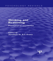 Thinking and Reasoning: Psychological Approaches book cover
