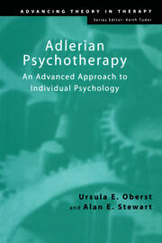 Adlerian Psychotherapy: An Advanced Approach to Individual Psychology book cover