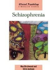 Schizophrenia book cover