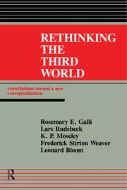 Rethinking The Third World: Contributions Towards A New Conceptualization book cover