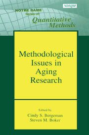Methodological Issues in Aging Research book cover