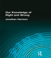Our Knowledge of Right and Wrong book cover