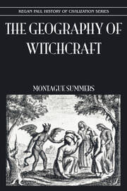 Geography Of Witchcraft book cover