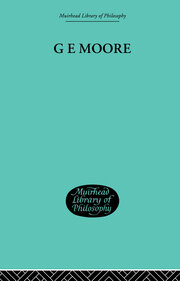 G E Moore: Essays in Retrospect book cover