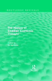 The History of Swedish Economic Thought (Routledge Revivals) book cover