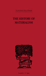 The History of Materialism book cover