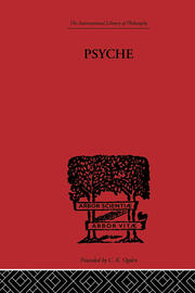 Psyche: The cult of Souls and the Belief in Immortality among the Greeks book cover