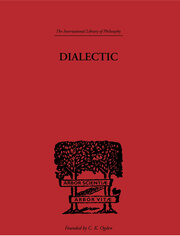 Dialectic book cover
