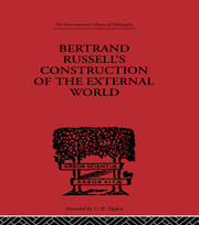 Bertrand Russell's Construction of the External World book cover