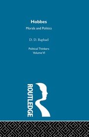 Hobbes: Morals and Politics book cover
