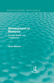 Development in Malaysia (Routledge Revivals): Poverty, Wealth and Trusteeship book cover