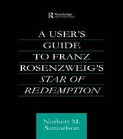 A User's Guide to Franz Rosenzweig's Star of Redemption book cover