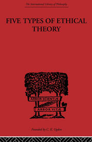 Five Types of Ethical Theory book cover