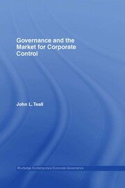 Governance and the Market for Corporate Control book cover