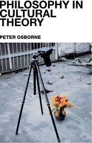 Philosophy in Cultural Theory book cover