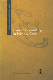 Clinical Counselling in Primary Care book cover