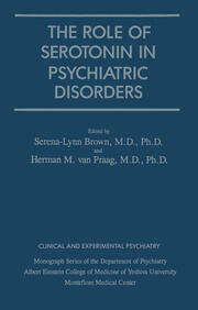 Role Of Serotonin In Psychiatric Disorders book cover