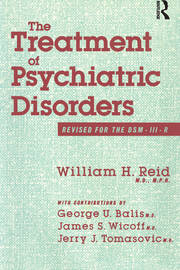 The Treatment Of Psychiatric Disorders book cover