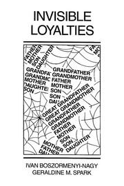 Invisible Loyalties book cover
