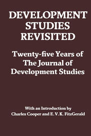 Development Studies Revisited: Twenty-five Years of the 