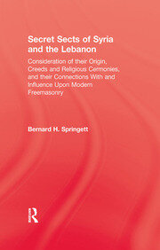 Secret Sects Of Syria book cover
